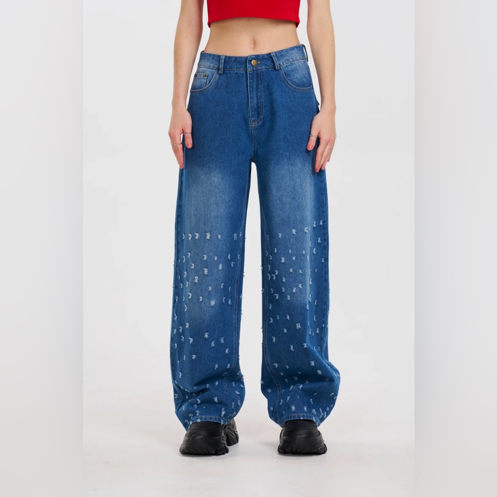 Pretty Damage denim jeans, size small